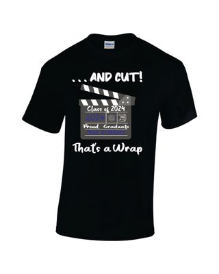Dove Academy That's a Wrap 8th Grade Graduate T-Shirt
