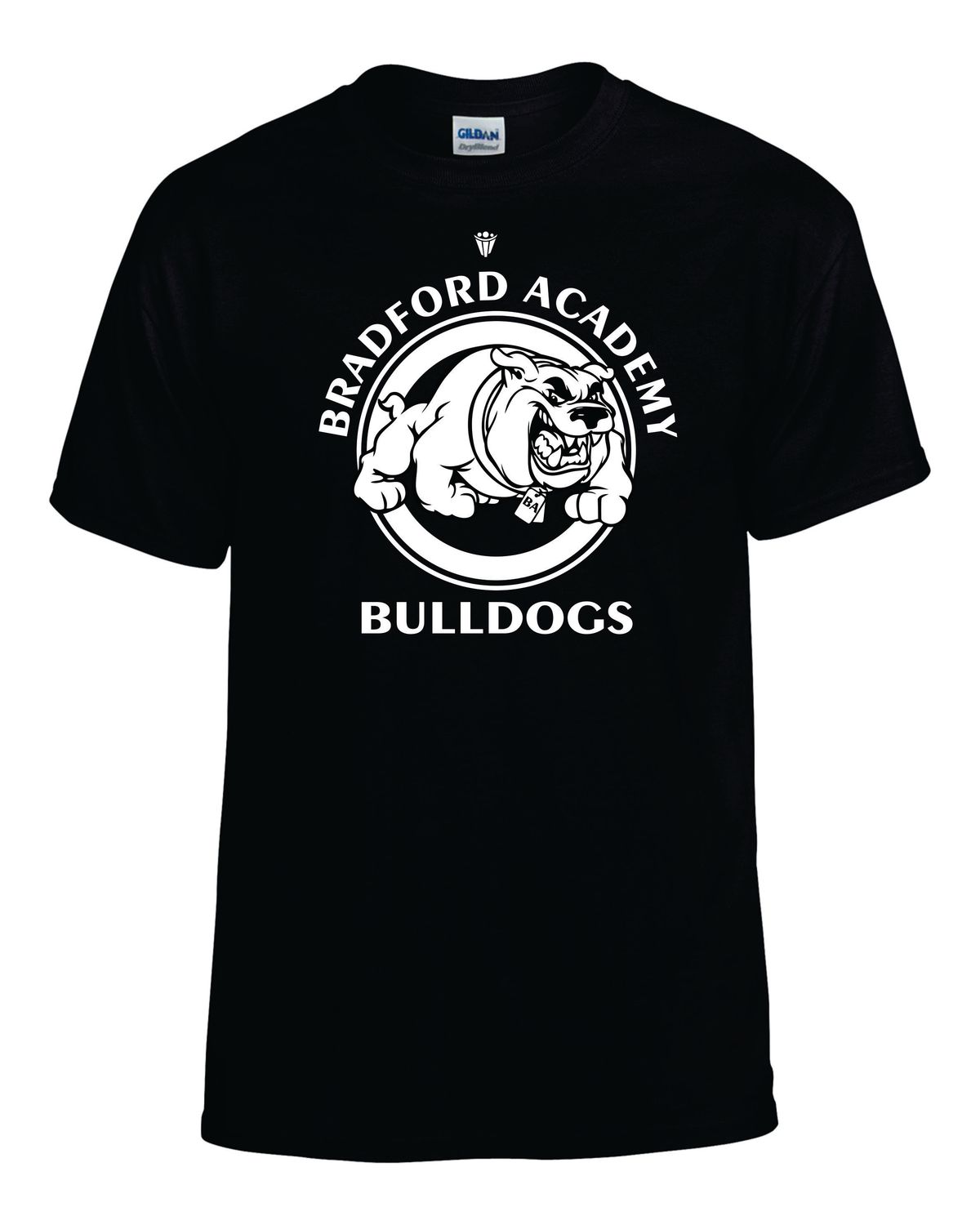 Bradford Academy Bulldogs T-Shirt, Color: Black