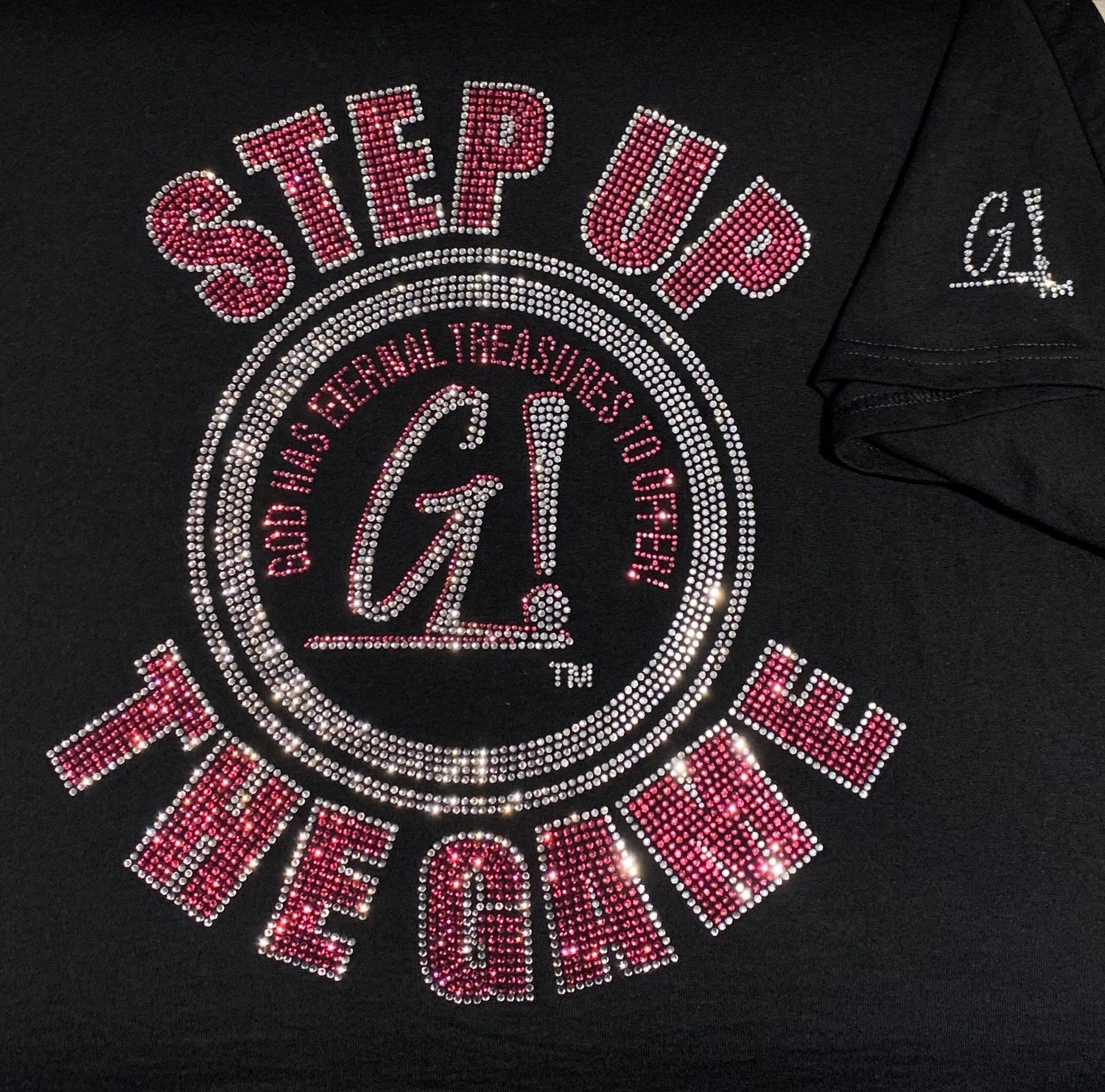 Step Up The Game Rhinestone T-Shirt