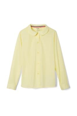 Long Sleeve Peter Pan Collar Blouse