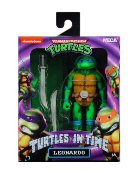 NECA Turtles in Time Leonardo Series 1