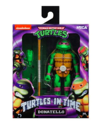 NECA Turtles in Time Donatello Series 1, 7" Action Figure