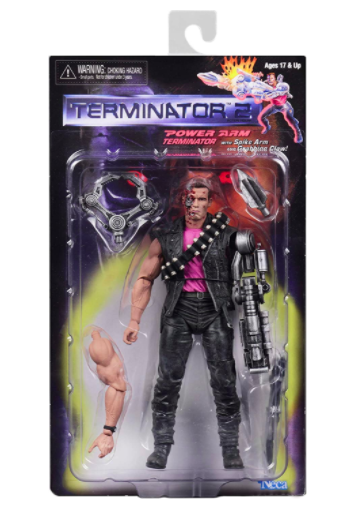 NECA Terminator 2 Power Arm Kenner Tribute 