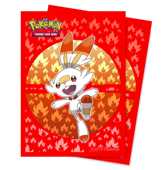 Ultra Pro Pokemon Galar Starter Scorbunny Sleeves