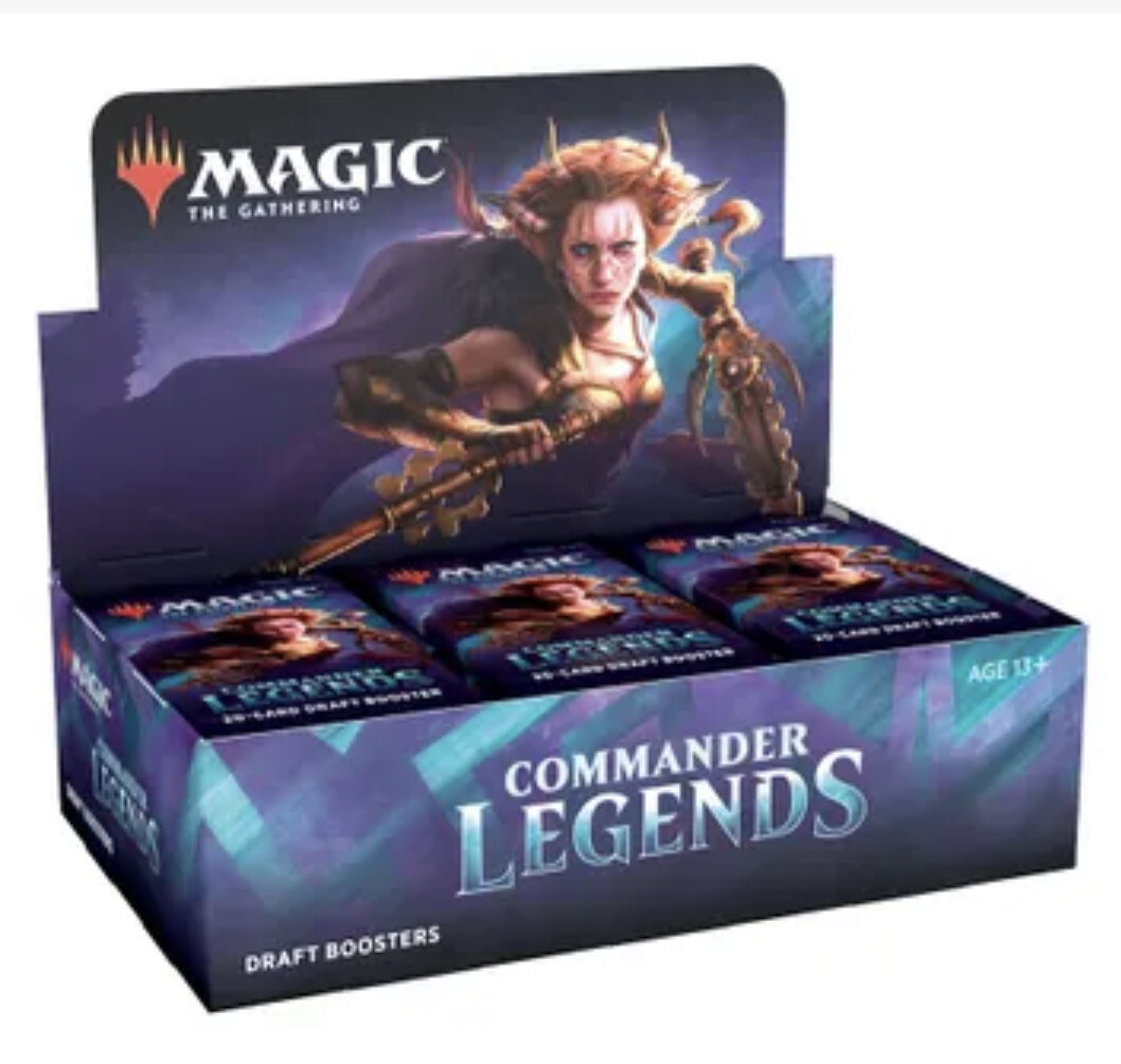 Magic The Gathering Commander Legends Draft Booster Box 
