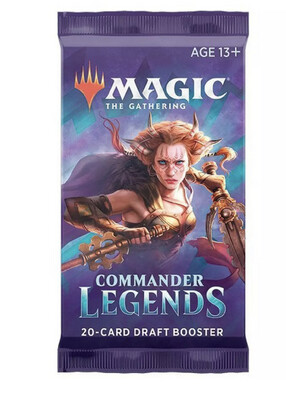 Magic The Gathering Comander Legends  Booster Pack