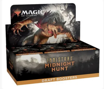 Magic The Gathering Midnight Hunt Draft Booster Box