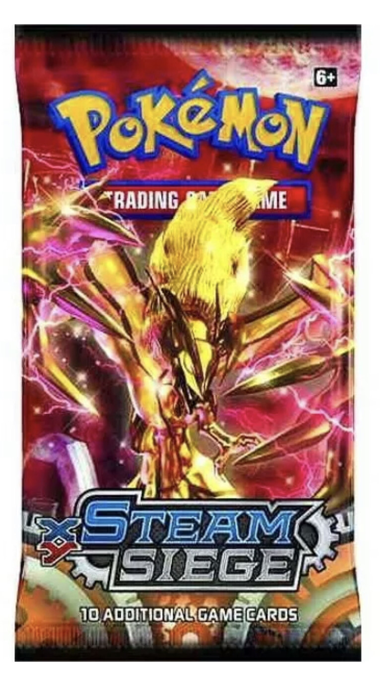 Pokemon Steam XY Siege Booster Pack