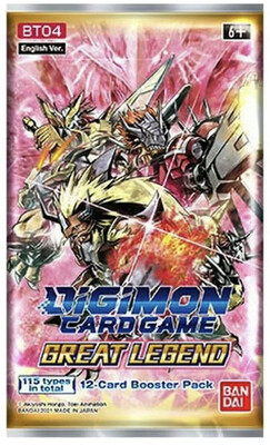Digimon Great Legends Booster Pack 