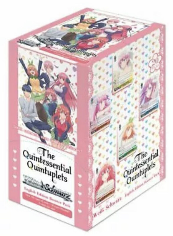 Weiss Schwarz The Quintessential Quintuplets Booster Box 