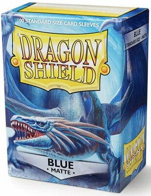 Dragon Shield 100 CT Box - Blue Matte 