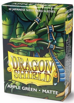 Dragon Shield 60 Count Box Japanese- Apple Green Matte