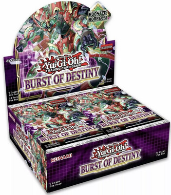 Yu-Gi-Oh Burst of Destiny Booster Box