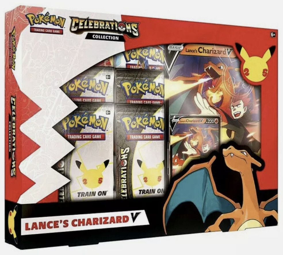 Pokemon Celebrations Lance's Charizard V