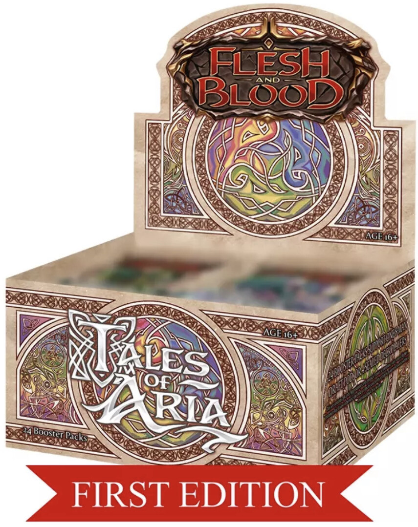 Flesh and Blood Tales of Aria Booster Box 1st Edition 