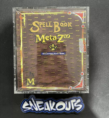MetaZoo Acrylic Spellbook Case Cryptid Nation 1st/2nd Edition /Nightfall