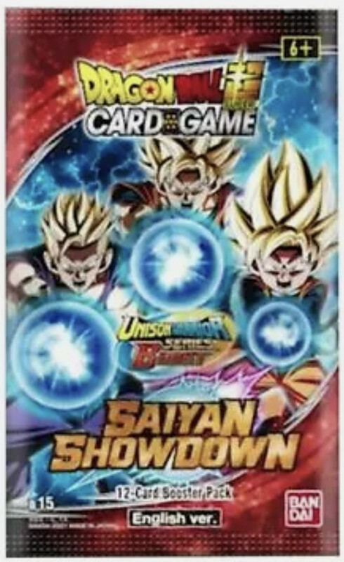 Dragon Ball Super Saiyan Showdown Booster Pack