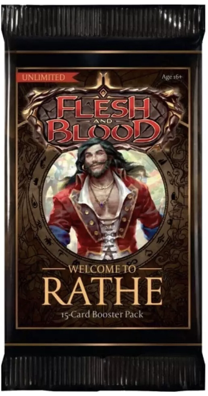 Flesh and Blood Welcome to Rathe Booster Pack Unlimited 