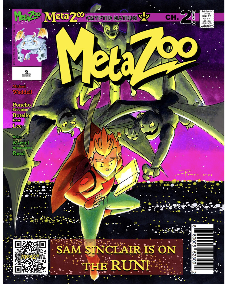 MetaZoo Chapter 2 Print 2 Comic Book 
