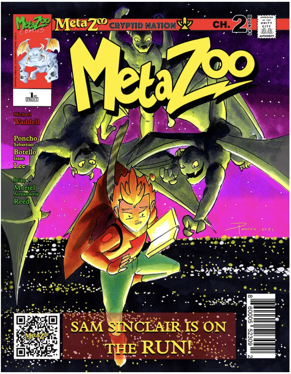 MetaZoo Chapter 2 Print 1Comic Book 