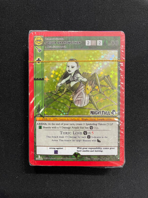 MetaZoo Nightfall Event Release Promo Spider Grandmother Sealed