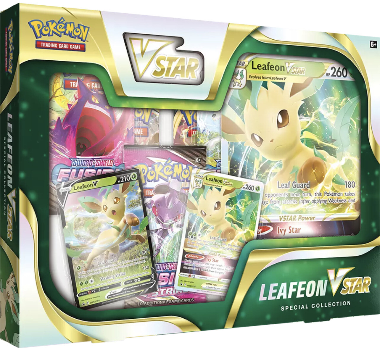 Pokemon Leafeon V Star Special Collection Box