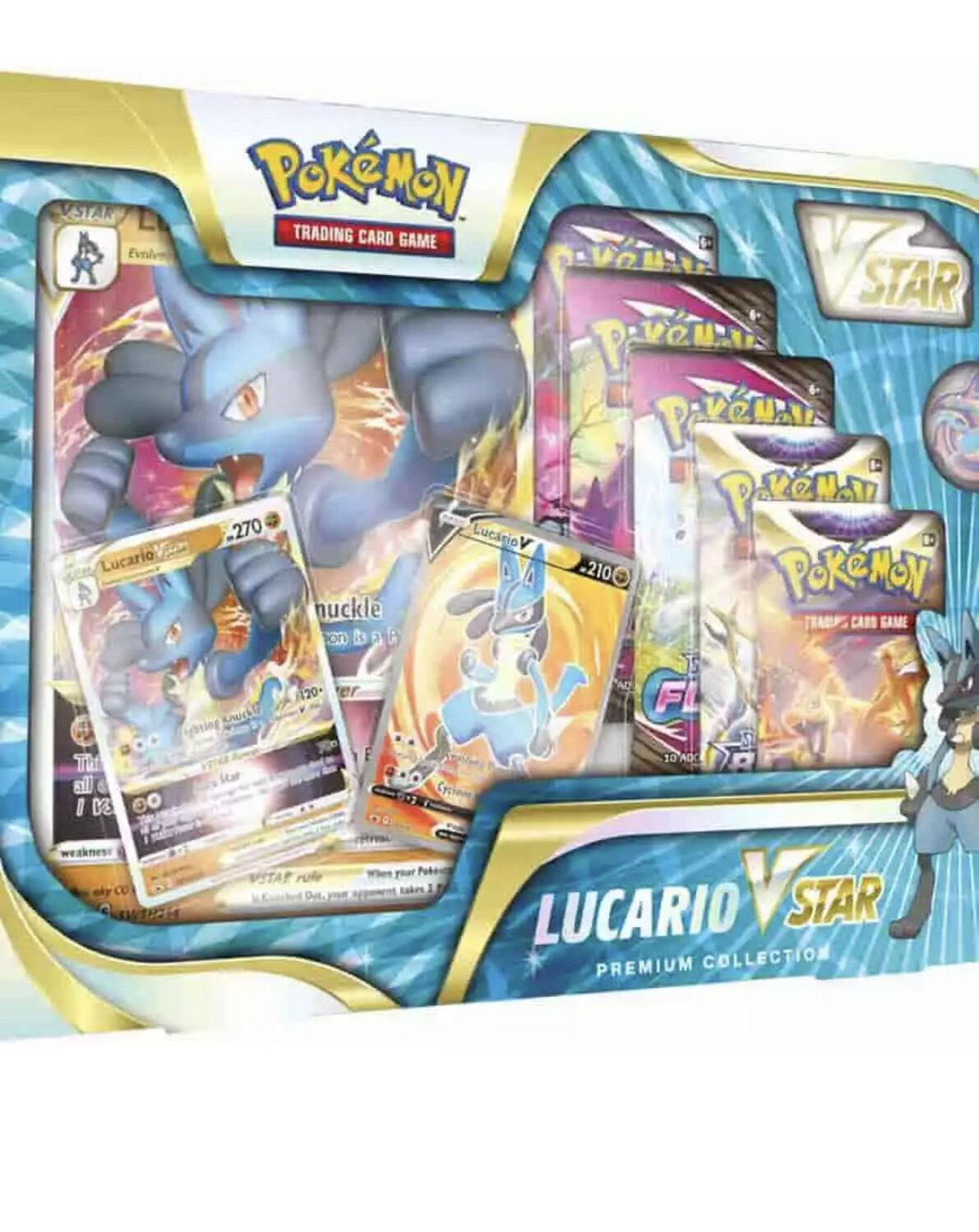 Pokemon Lucario VStar Premium Collection Box 