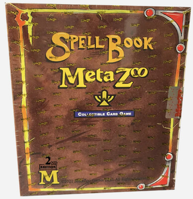 MetaZoo Cryptid Nation 2nd Edition Spellbook 