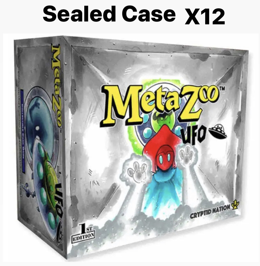 MetaZoo UFO Booster Boxes Sealed Case Of 12 