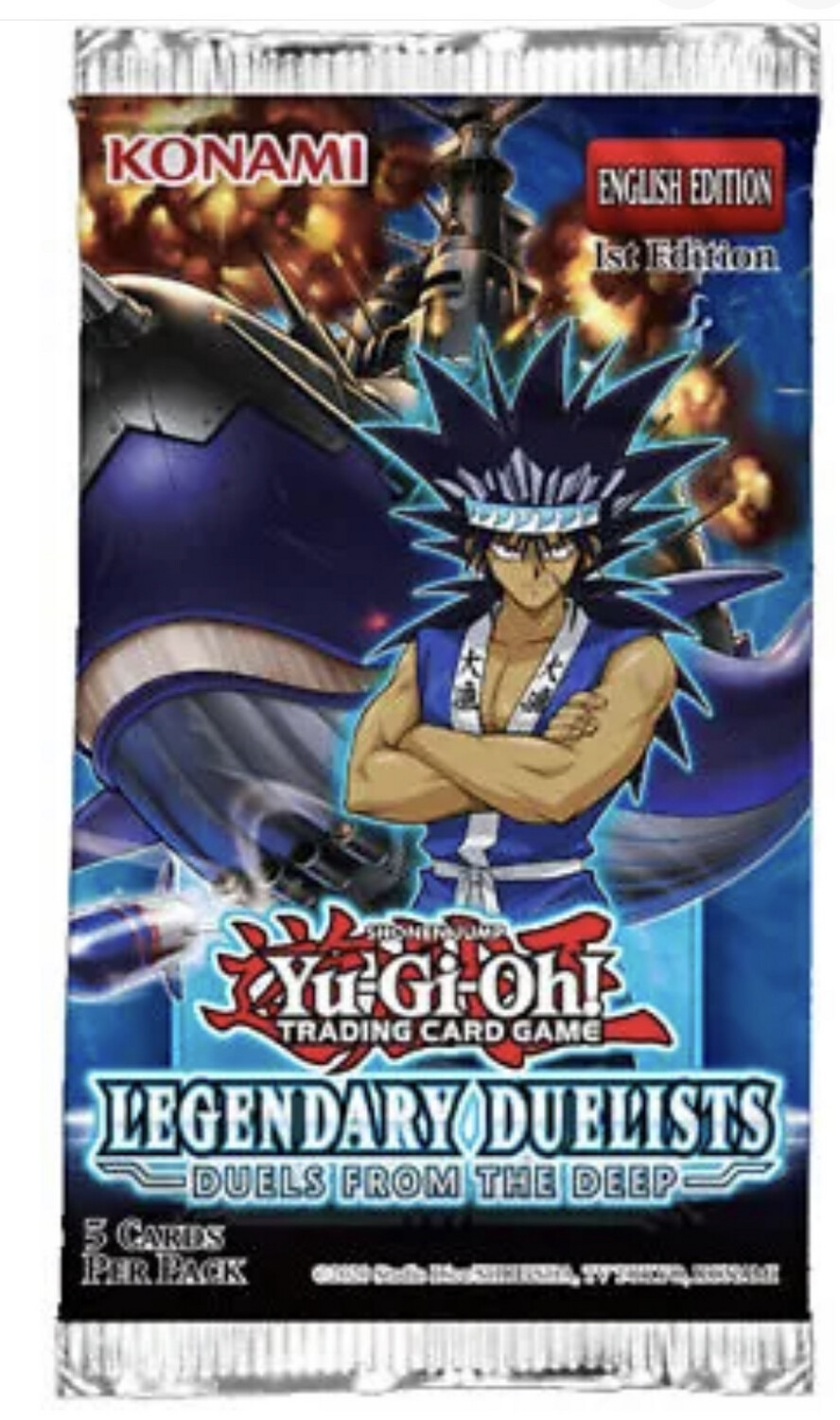 Yu-Gi-Oh Duels From The Deep Booster Pack
