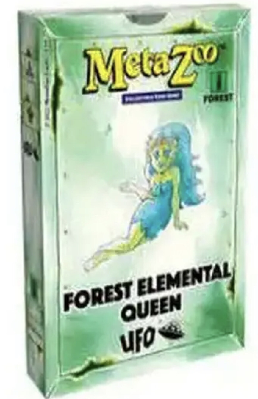 MetaZoo UFO Forest Elemental Queen Deck