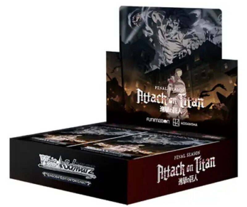 Weiss Schwarz Attack On Titan Final Season Booster Box