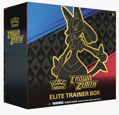 Pokemon Crown Zenith Elite Trainer Box