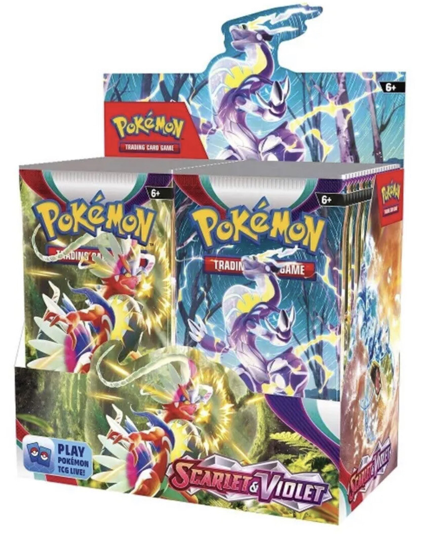 Pokemon Scarlet And Violet Booster Box