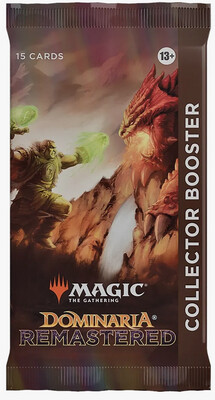Magic The Gathering Dominaria Remastered Collector Booster Pack