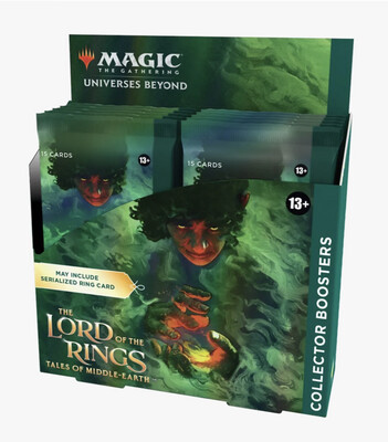Magic The Gathering: The Lord Of The Rings Tales Of Middle Earth Collector Booster Box Pre-Order Ships 6/23