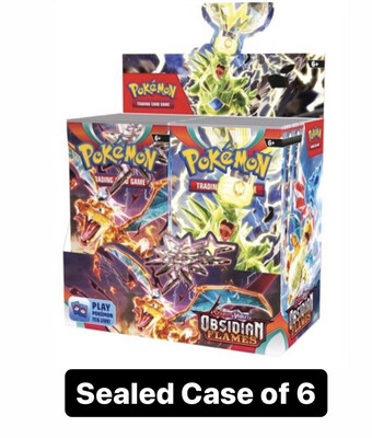 Pokemon Obsidian Flames Booster Box Case 
