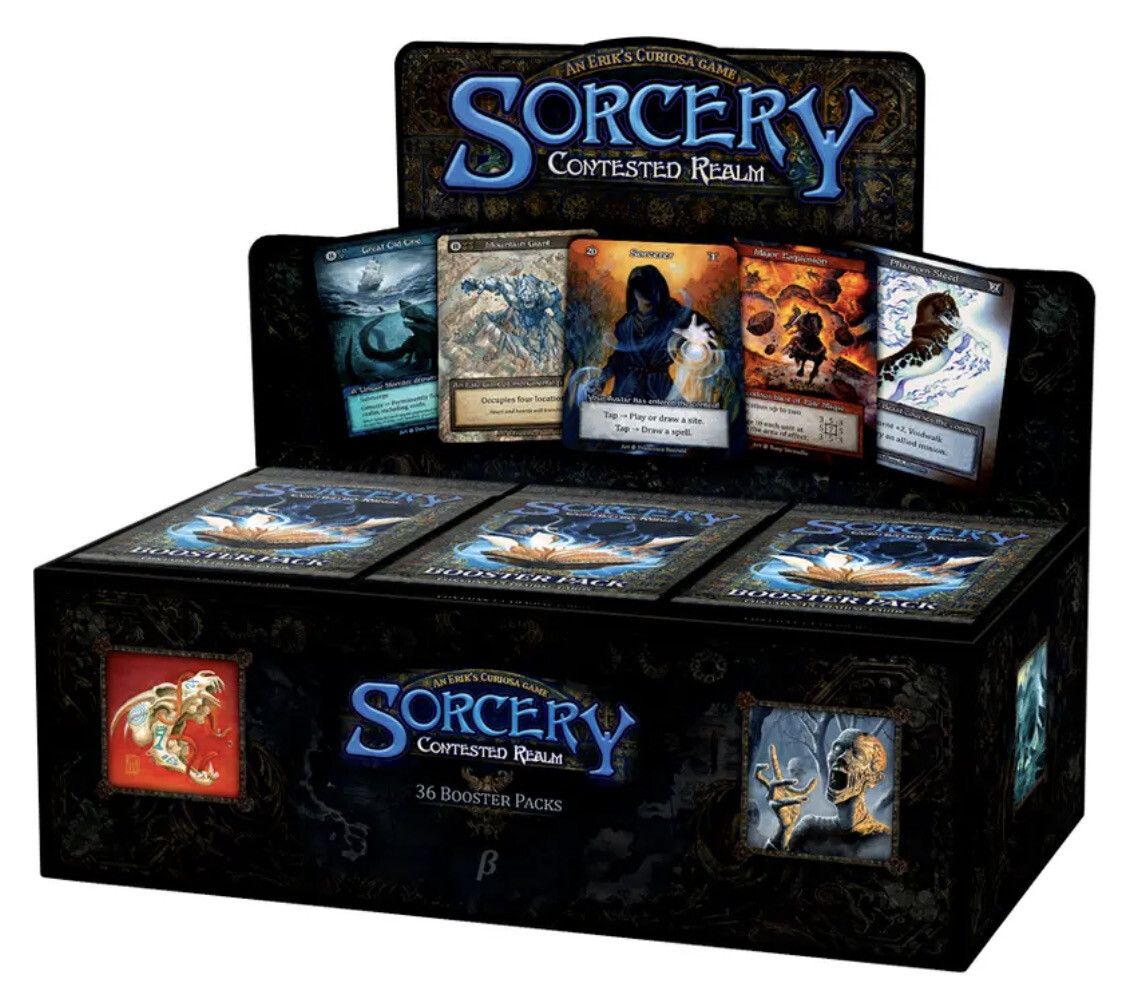 Sorcery Contested Realm Booster Box Beta Pre-Order Ships 10/6