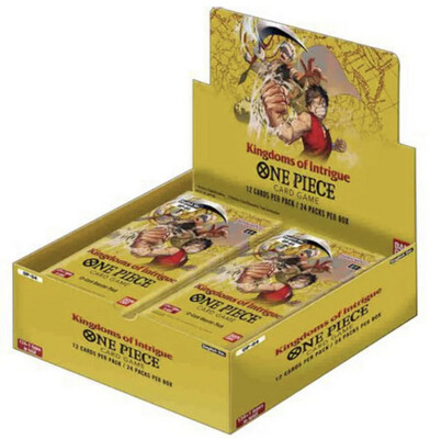 One Piece Kingdoms Of Intrigue Booster Box 
