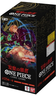 Japanese One Piece Wings Of Captain OP-06 Booster Box