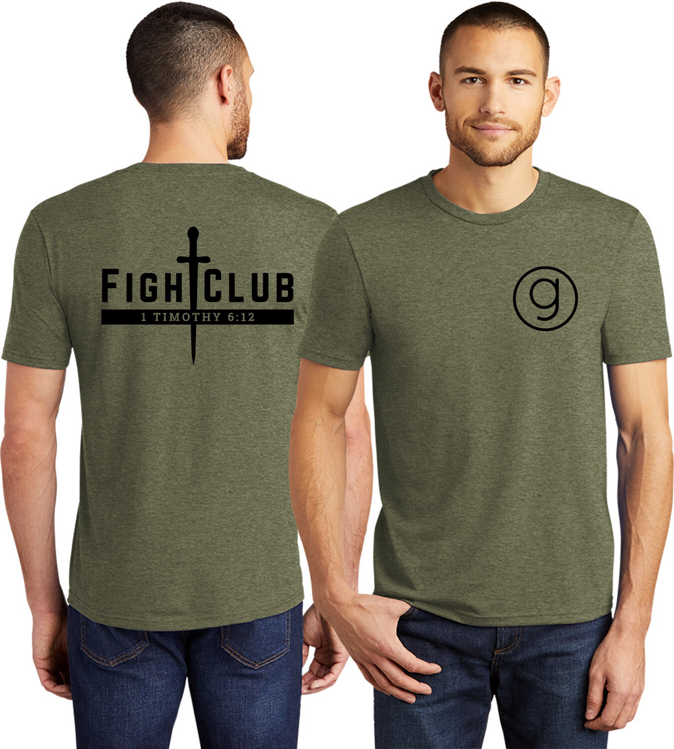 Fight Club Tee Green