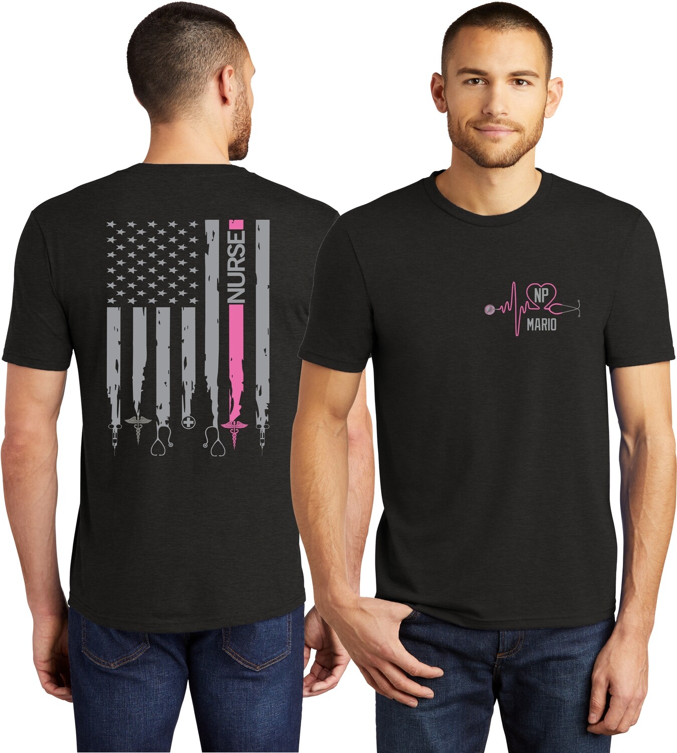 Nurse Flag Personalized Tshirt