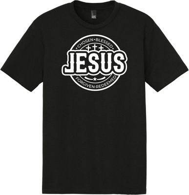 Jesus - Chosen Blessed Forgiven Redeemed Tee