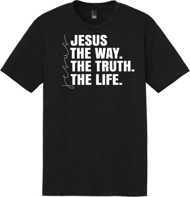 Jesus - Way Truth Life Tee