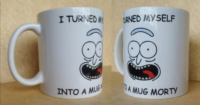 Tazas de Rick and Morty