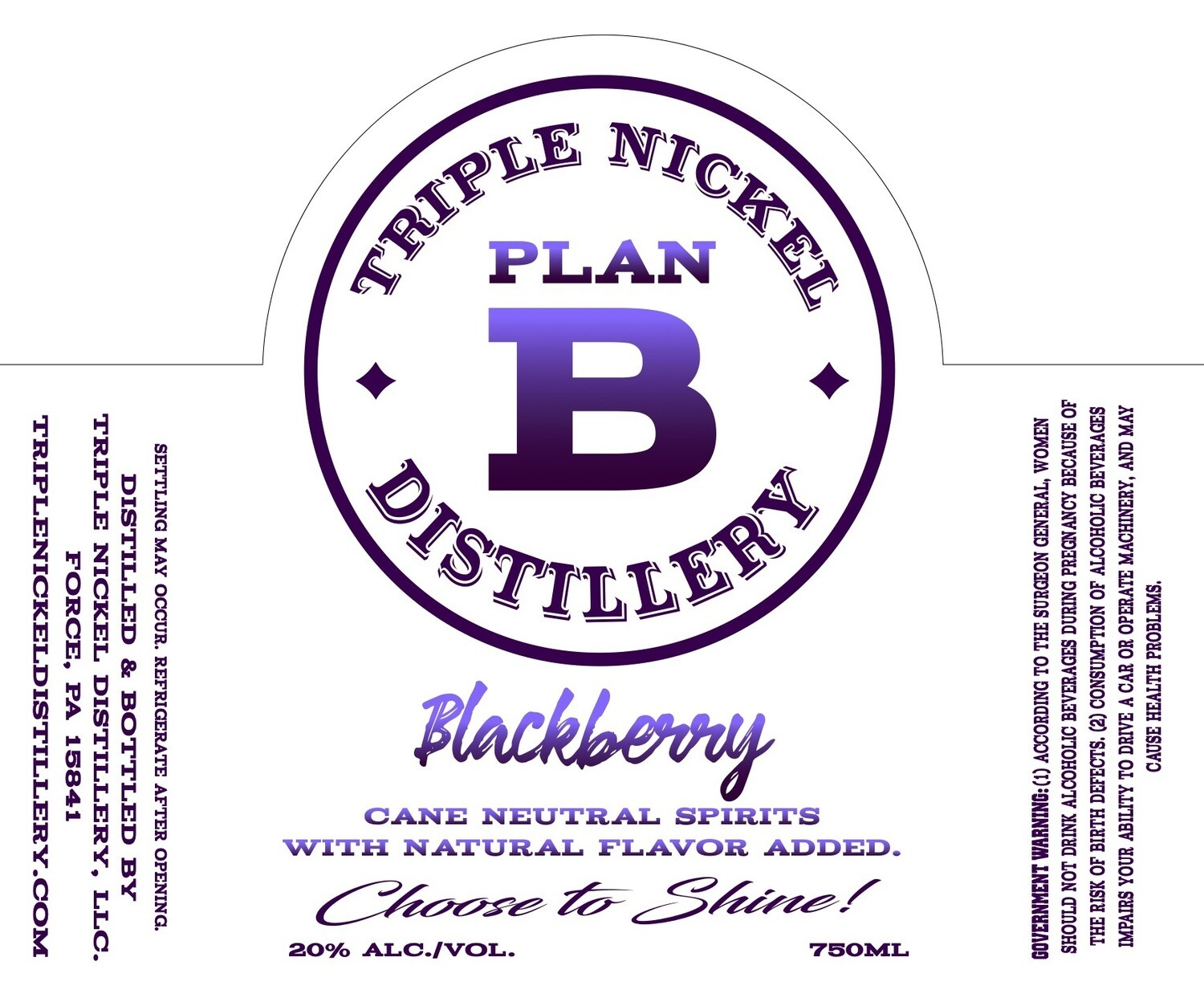 Blackberry- 750ml