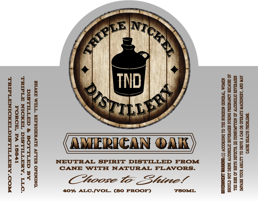 American Oak- 750ml