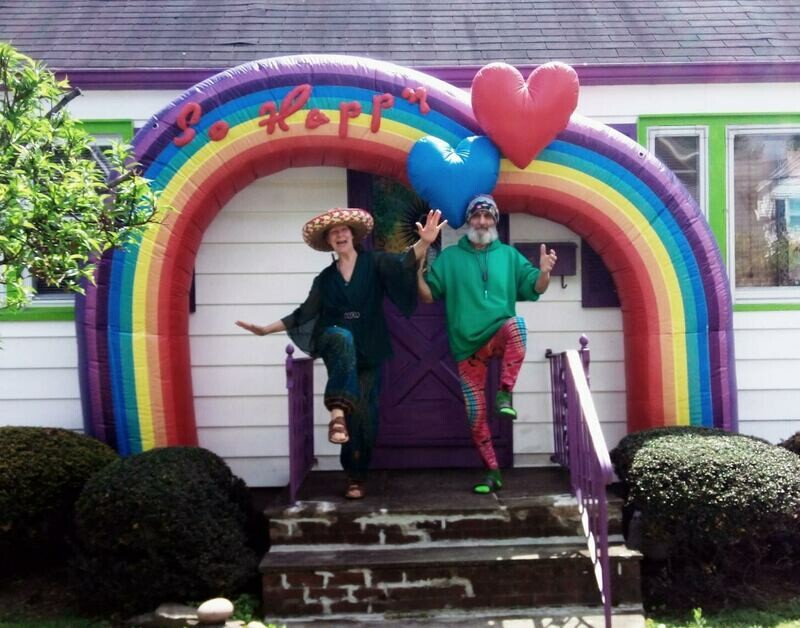 Inflatable Rainbow Arch
