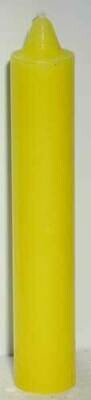 Yellow 9 inch Pillar Candle