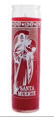 St Muerte Red - 7 Day Candle